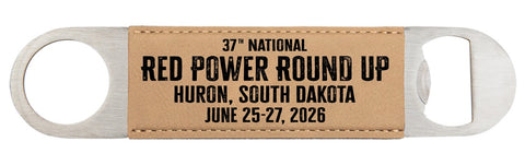 Red Power Round Up 2026 Bottle Opener