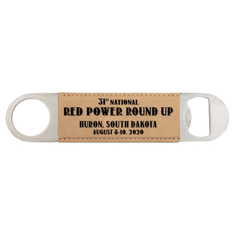 Red Power Round Up 2026 Bottle Opener